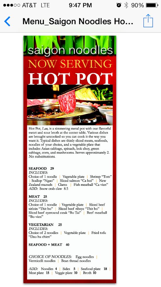 Saigon Noodles Sriracha Kimchi Fries